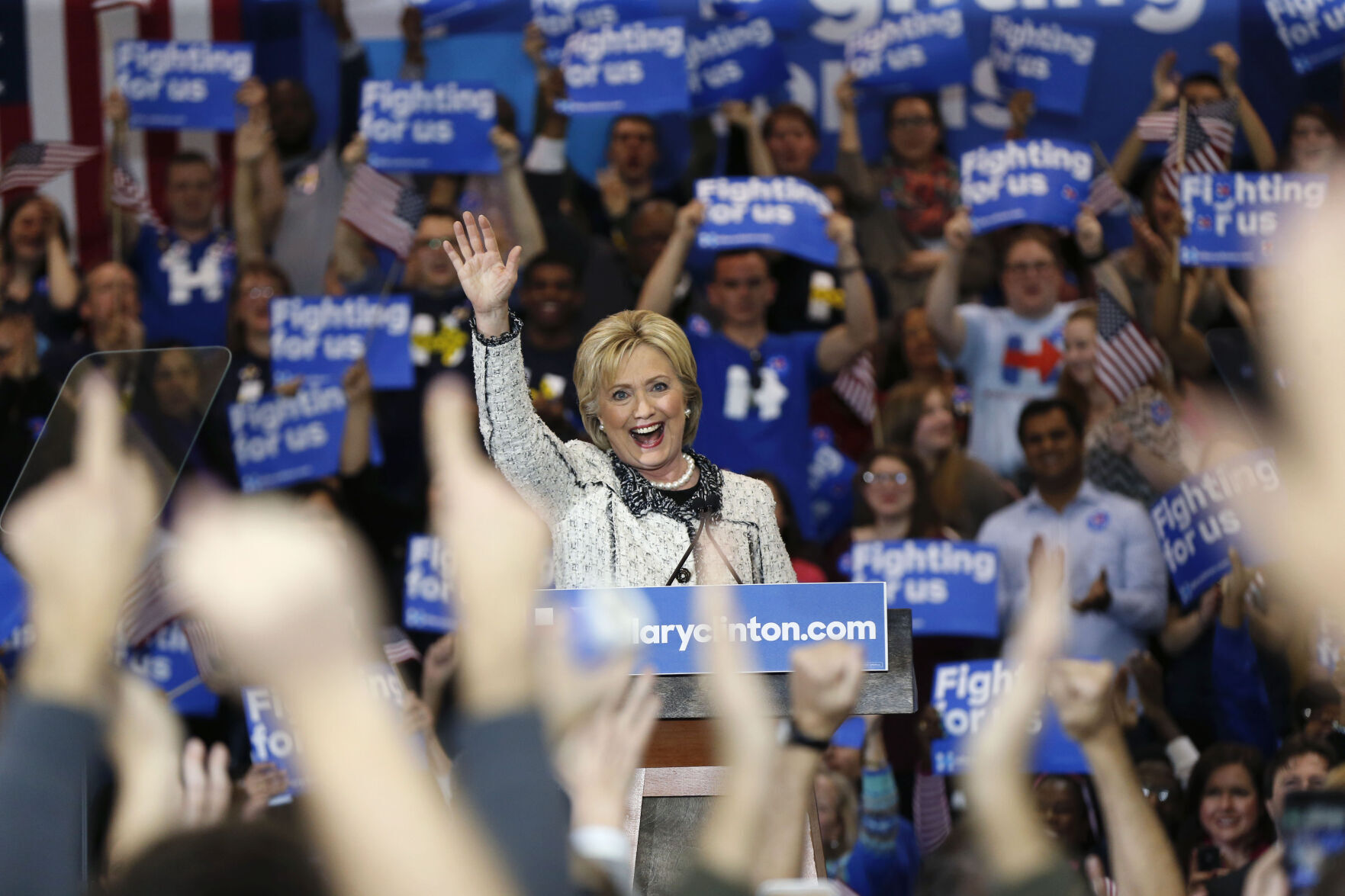 2016: Hillary Clinton